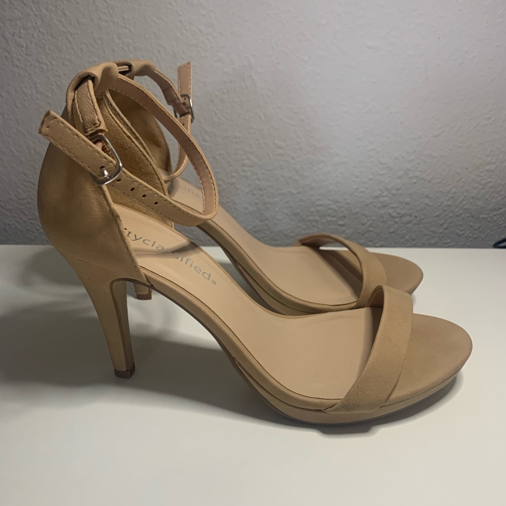 Open Toe Nude Heel